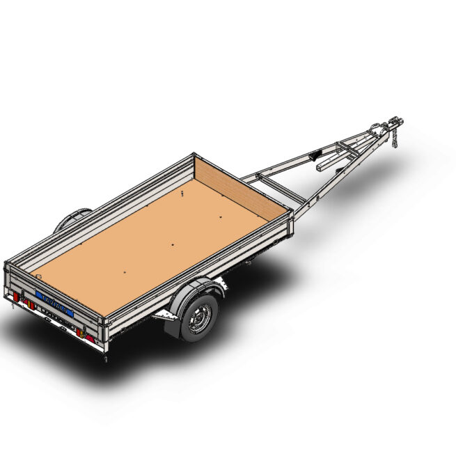 Автомобильный модульный прицеп ДОН Н5521