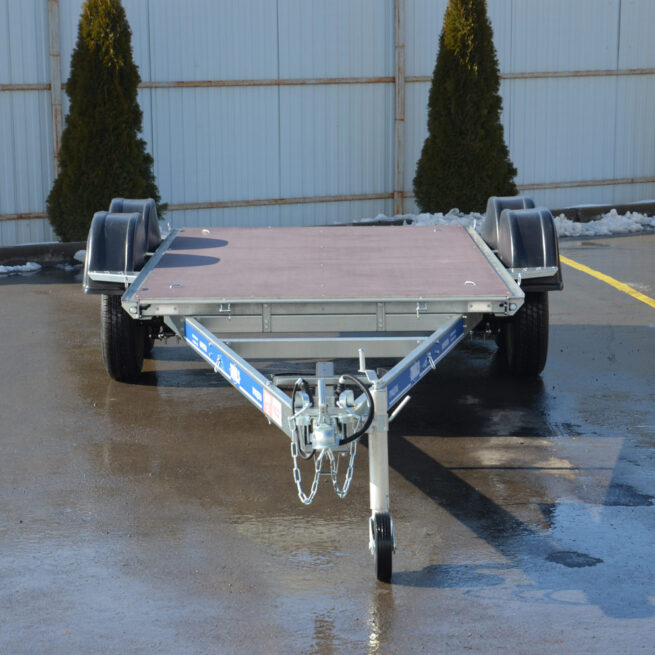 2-х осный автомобильный модульный прицеп в комплекте с ложементами ДОН N5521