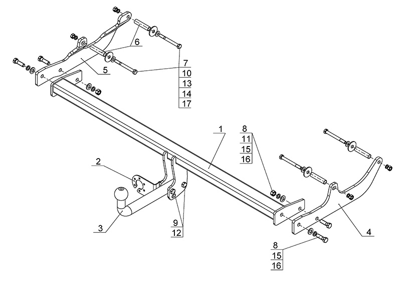 ТСУ RENAULT FLUENCE (2009)