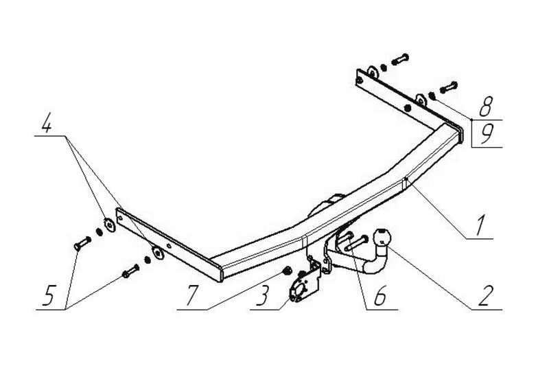 ТСУ SKODA FABIA (2004-2007)