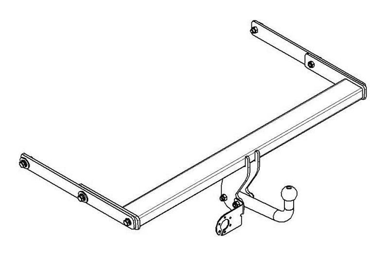 ТСУ SKODA SUPER B (2008-2013)