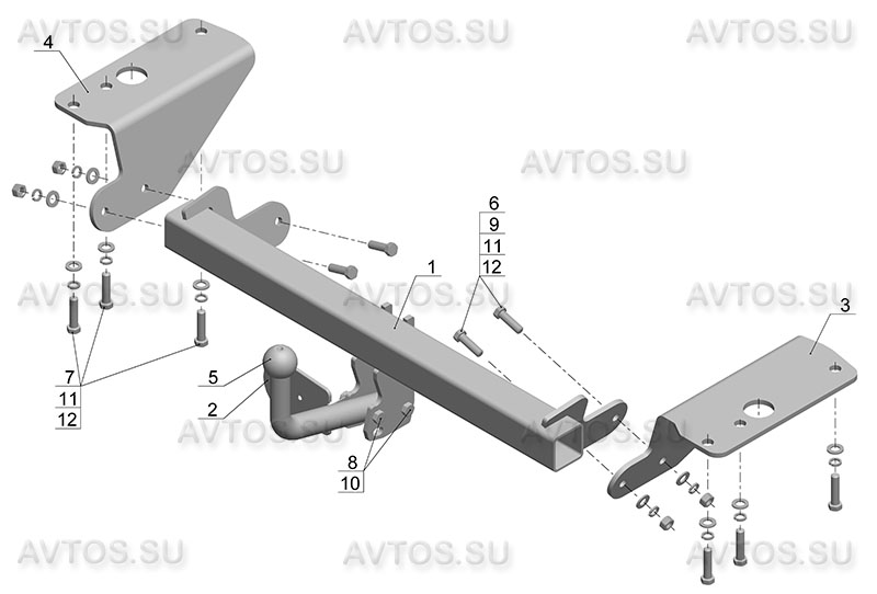 ТСУ TOYOTA COROLLA (2007)
