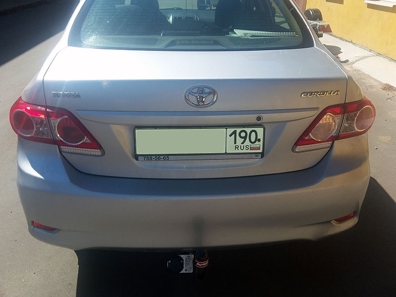 ТСУ TOYOTA COROLLA (2007)
