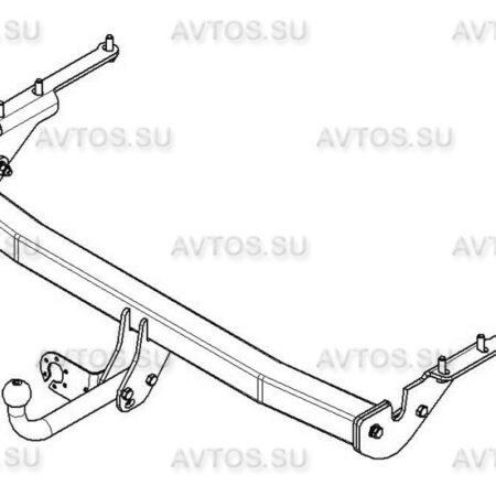 ТСУ TOYOTA RAV-4 з/к на двери (2009-2012)
