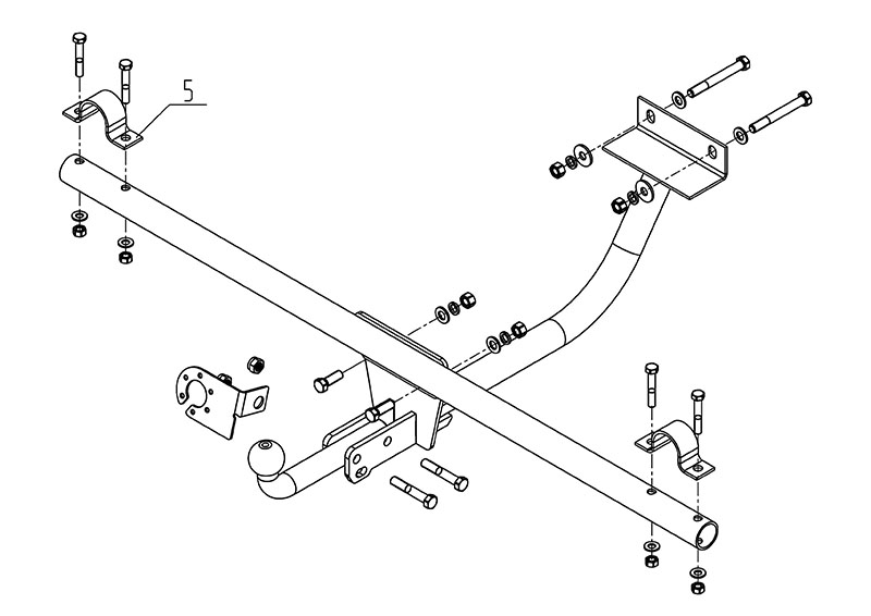 ТСУ ВАЗ LADA 4x4 URBAN (2014-)