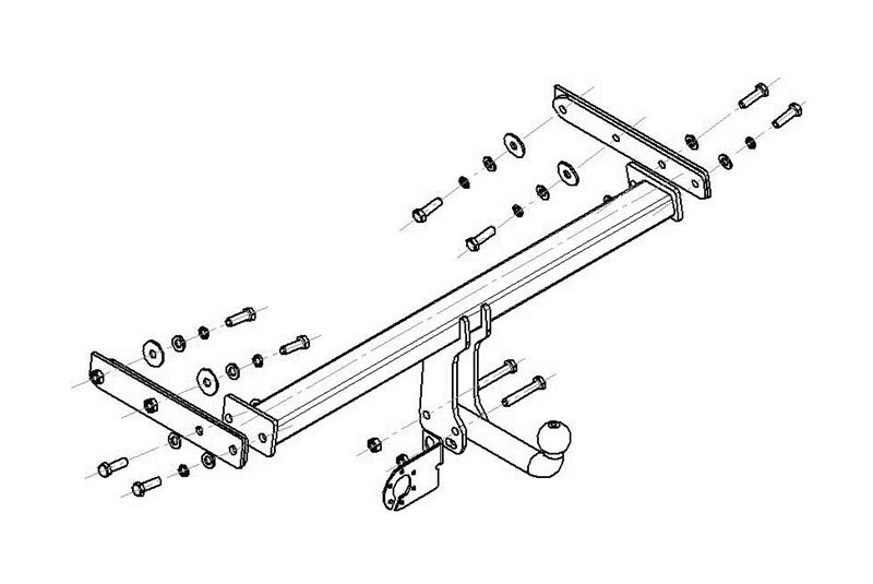 ТСУ VOLVO XC 70 (2007)