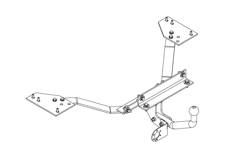 ТСУ VOLVO S40 / V50 (2004-)