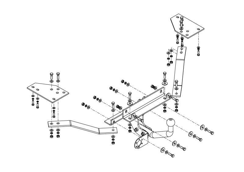 ТСУ VOLVO S40 / V50 (2004-)