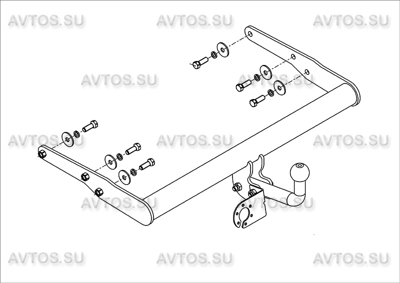 ТСУ VOLKSWAGEN T5 (2003)
