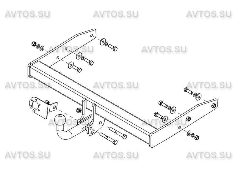 ТСУ VOLKSWAGEN T5 T6 (2003-)